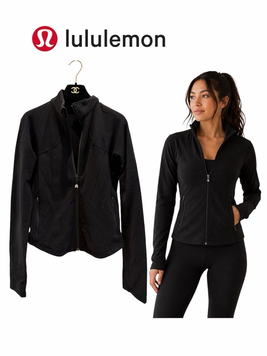 lululemon athletica Jackets & Blazers - 🖤Lululemon Black Zip-Up Jacket | Size 8